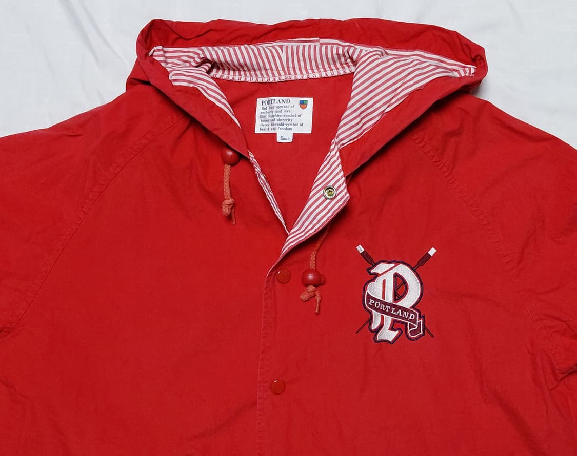 [VINTAGE] 포틀랜드(PORTLAND) 재팬 라인 레드 후드 코치  상품이미지2
