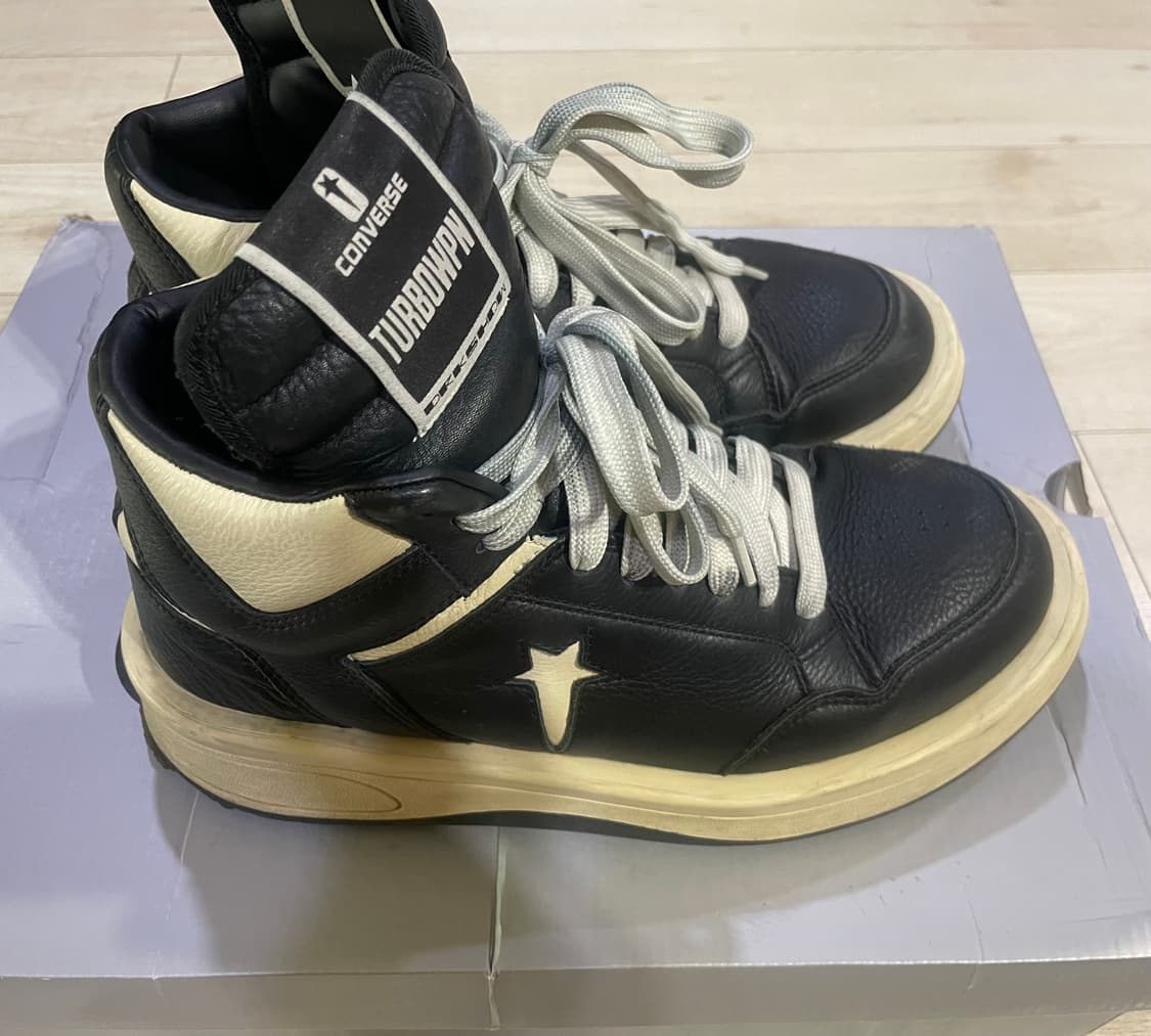 [280] 컨버스 x 다크쉐도우 터보웨폰 블랙 크림 상품이미지3