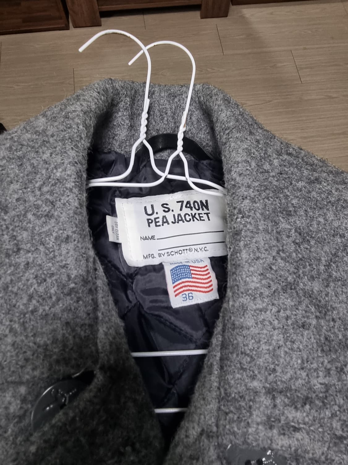 Schott 쇼트 740n 피코트 36사이즈 상품이미지2