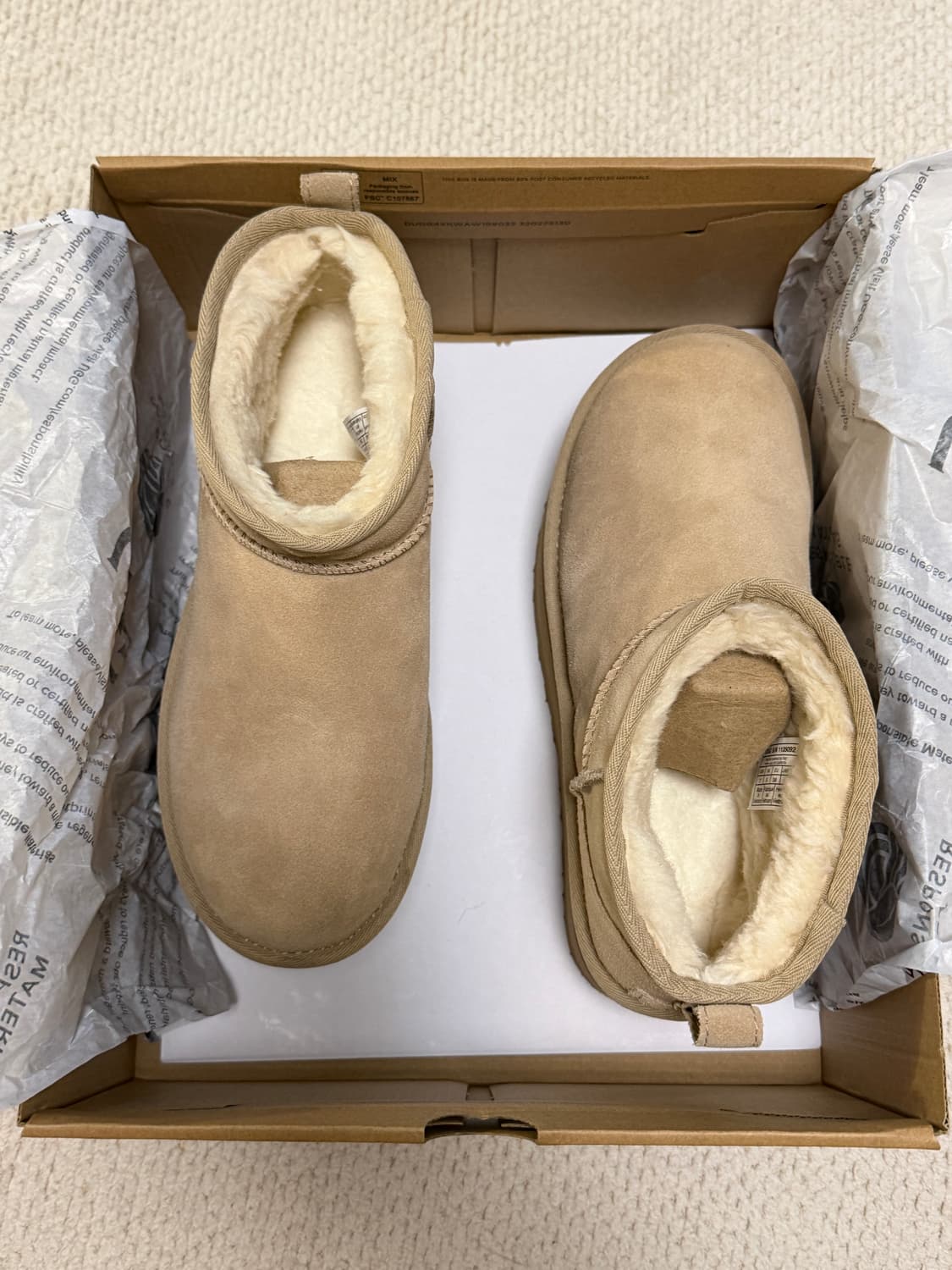 어그 UGG 클래식 울트라 미니 플랫폼 샌드 컬러 7 상품이미지6