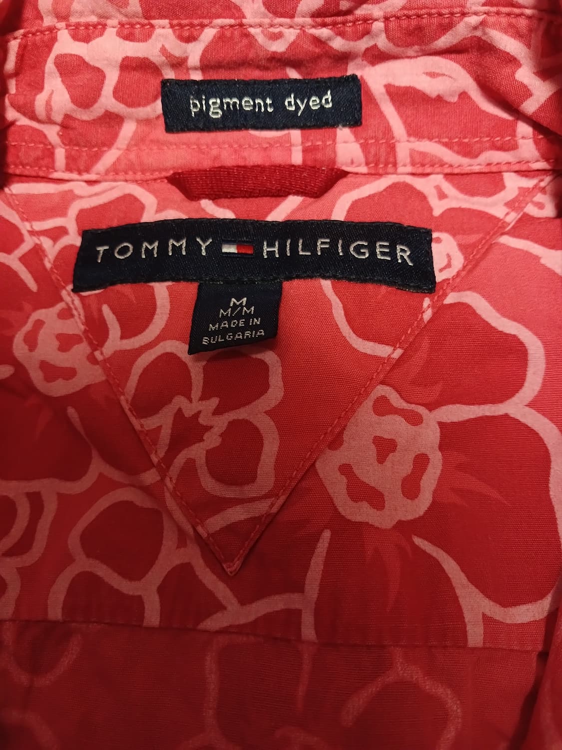 타미 pigment dyed 플라워 셔츠 상품이미지2