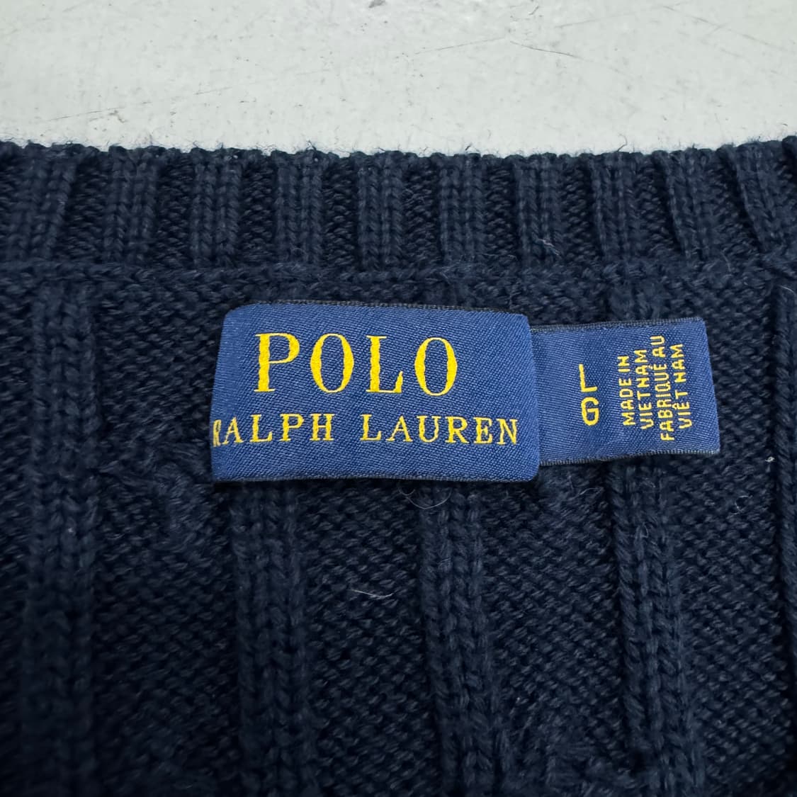 폴로 신형 포니 꽈배기 니트 상품이미지4