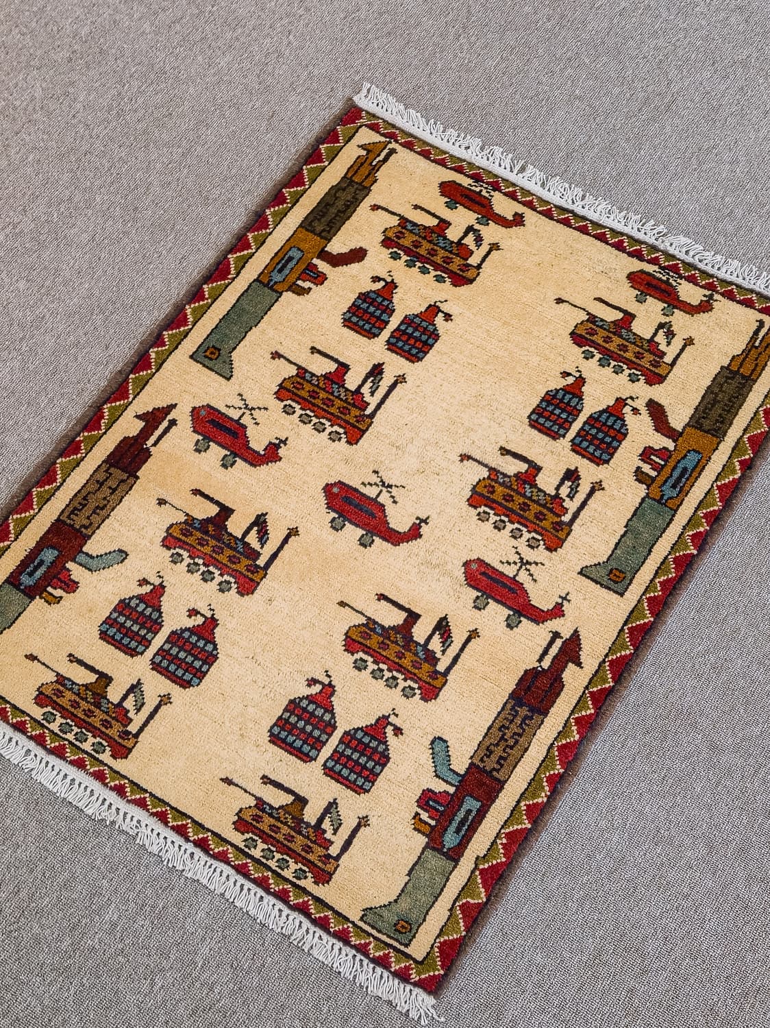 Afghan War Rug 상품이미지3