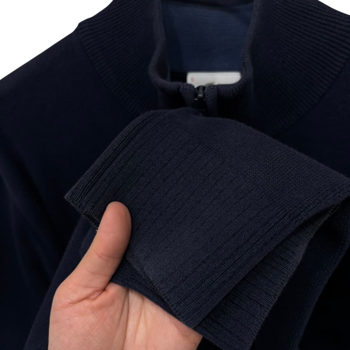 라코스테 투웨이 울 니트 집업 상품이미지3