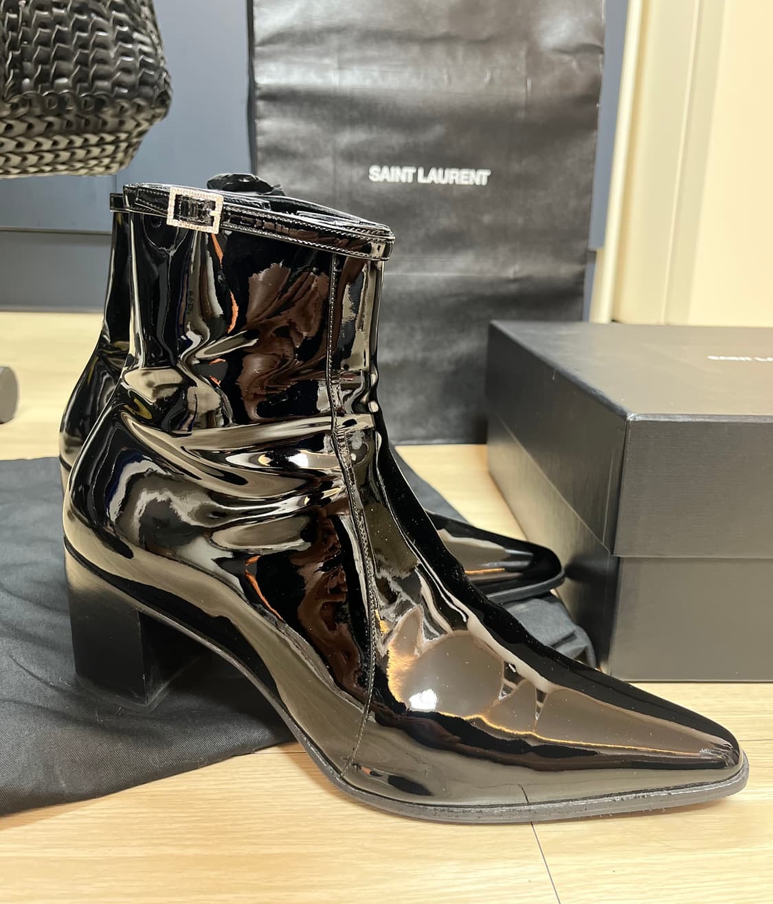 [43]생로랑 arsun 페이던트 부츠 상품이미지4