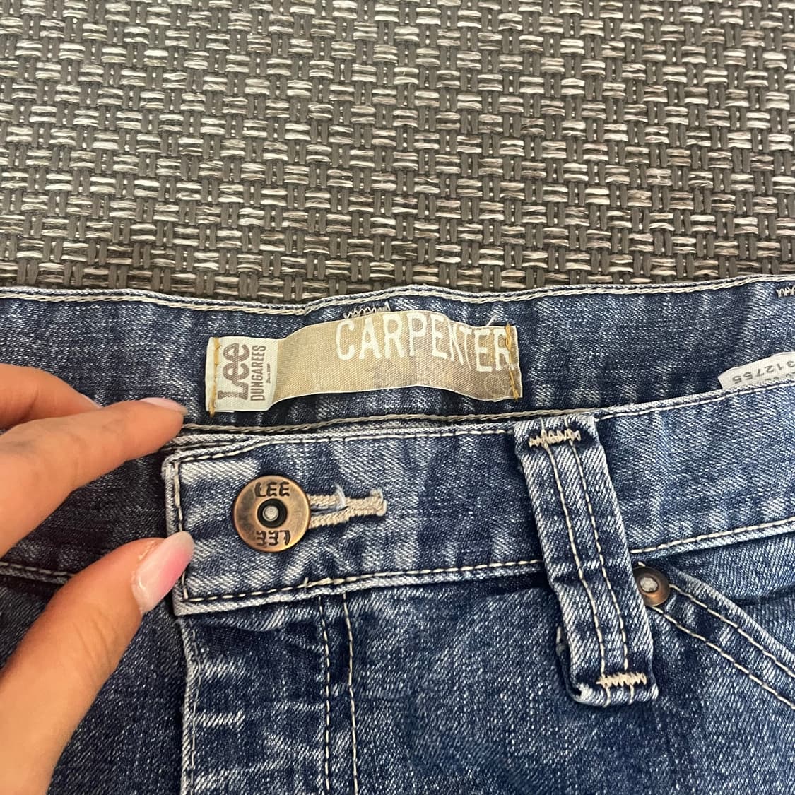 (36) Lee 90s 던가리 데님 카펜더 팬츠 상품이미지4