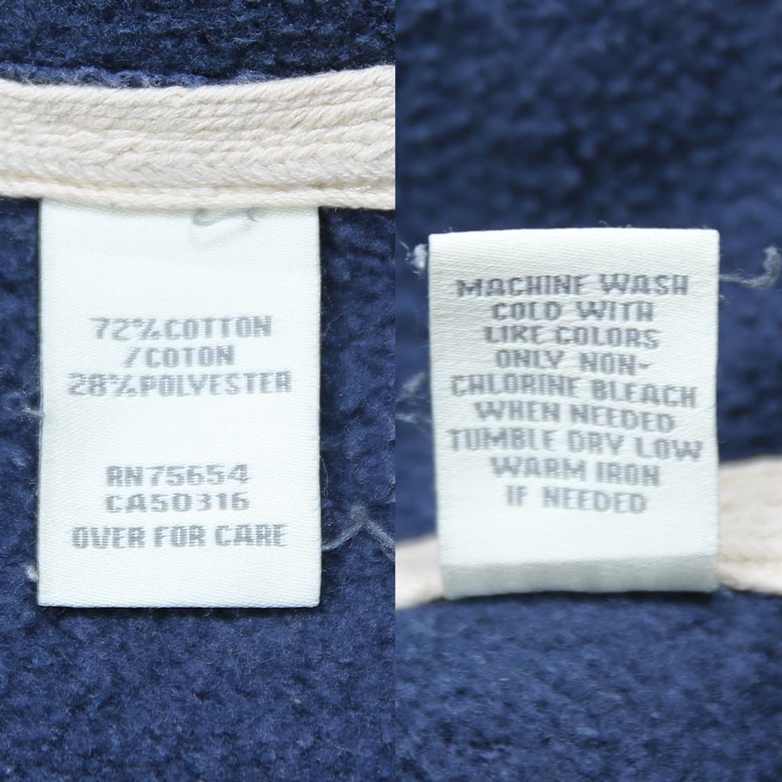 (착용컷) 아베크롬비 자수 스웻 집업 (남성용 100) 상품이미지9