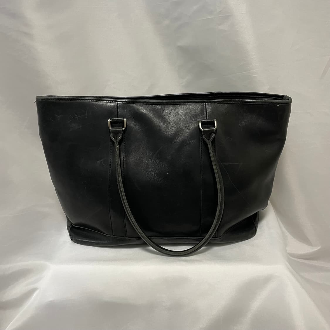 [D.O Archives] 90s 엘엘빈 토트백 라지 - 블랙 레더 상품이미지1