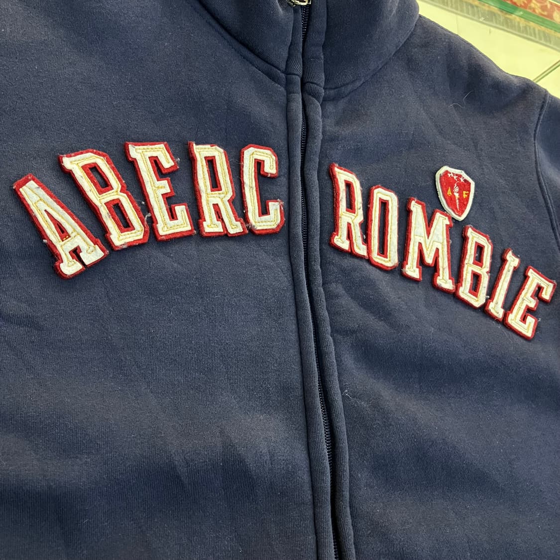 아베크롬비 스웻 트랙탑 져지 자켓 XL 상품이미지3