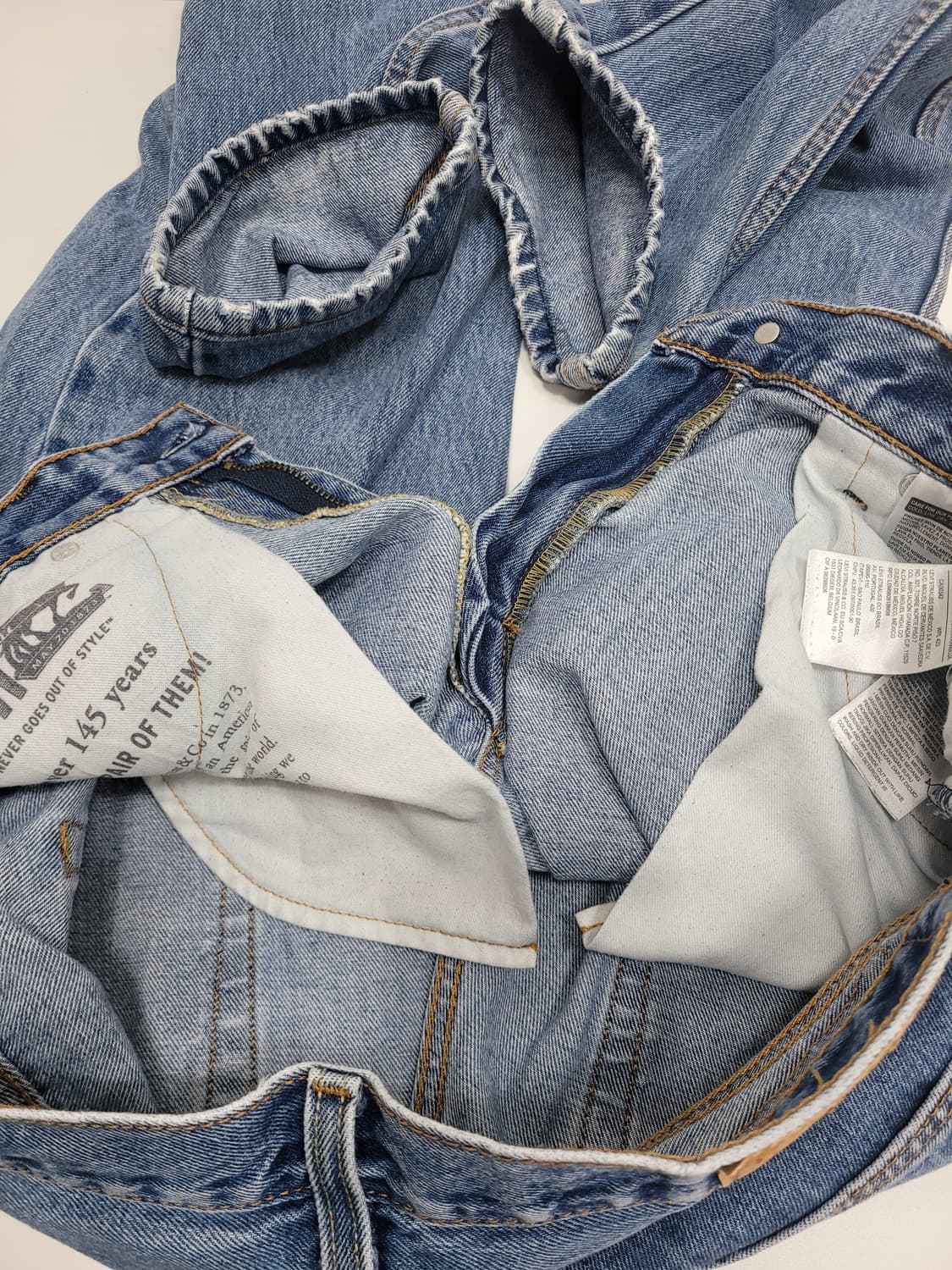 LEVI'S 리바이스 511 데님 청바지 / 남 33 연청 
 상품이미지8