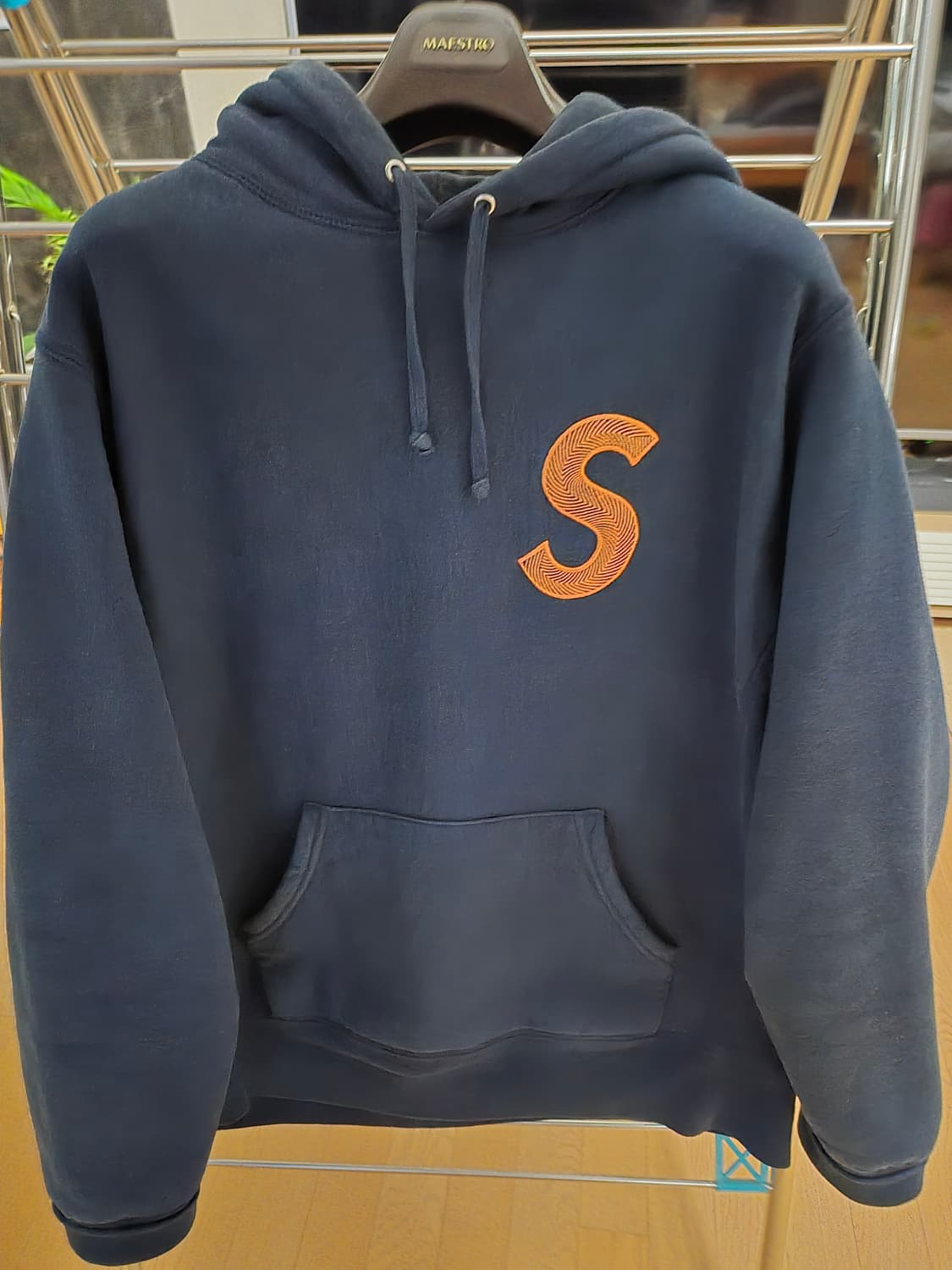 (정품) 슈프림 S로고 후드티 M사이즈 명품 남자 맨투맨 후드집업 상품이미지1