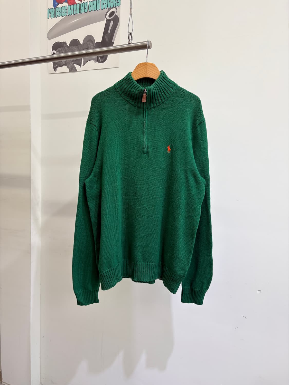 POLO RALPH LAUREN 니트반집업 상품이미지1