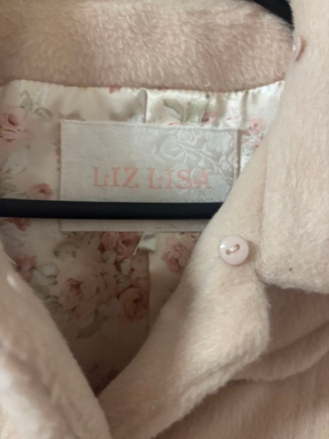 리즈리사 연핑크 딸기 코트 상품이미지2