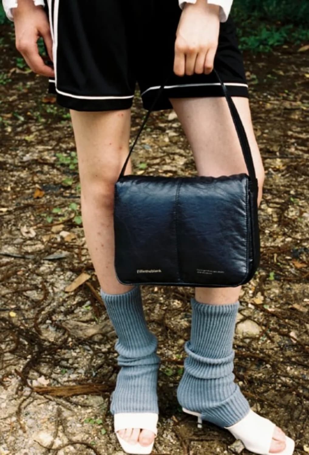 필인더블랭크 필로우 플랩 슬기 숄더백 가방 블랙 상품이미지6