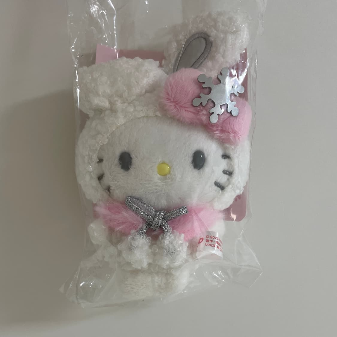 헬로키티 스노우래빗 마스코트 키링 상품이미지2