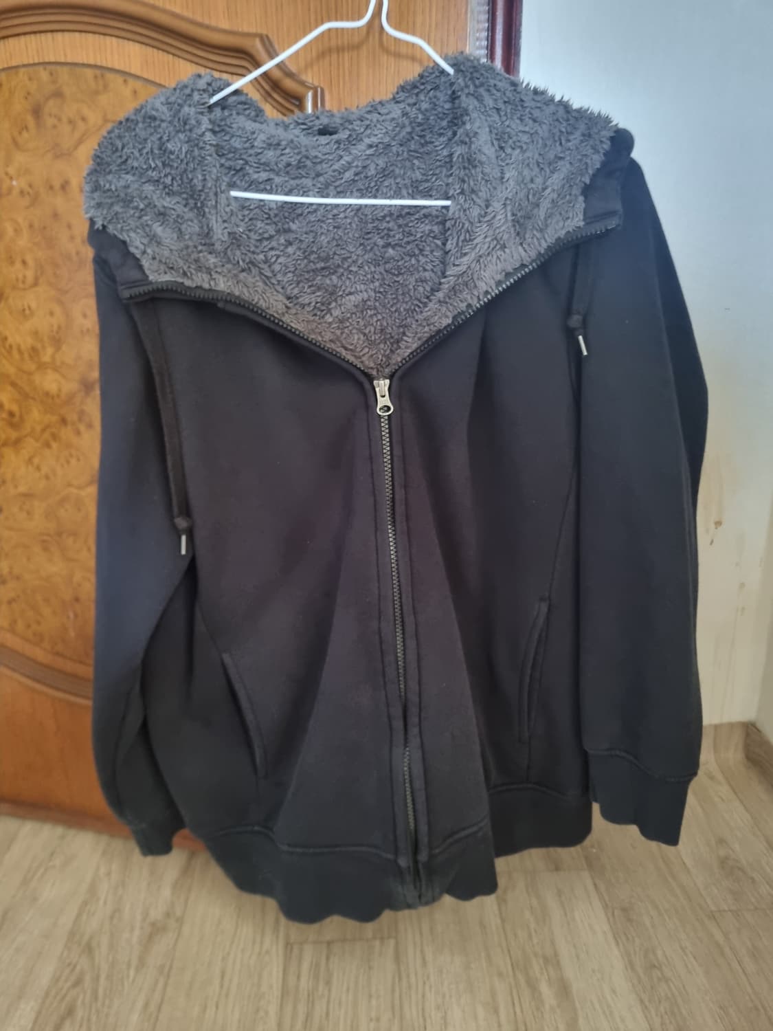 유니클로 털후드자켓.    XL 상품이미지1