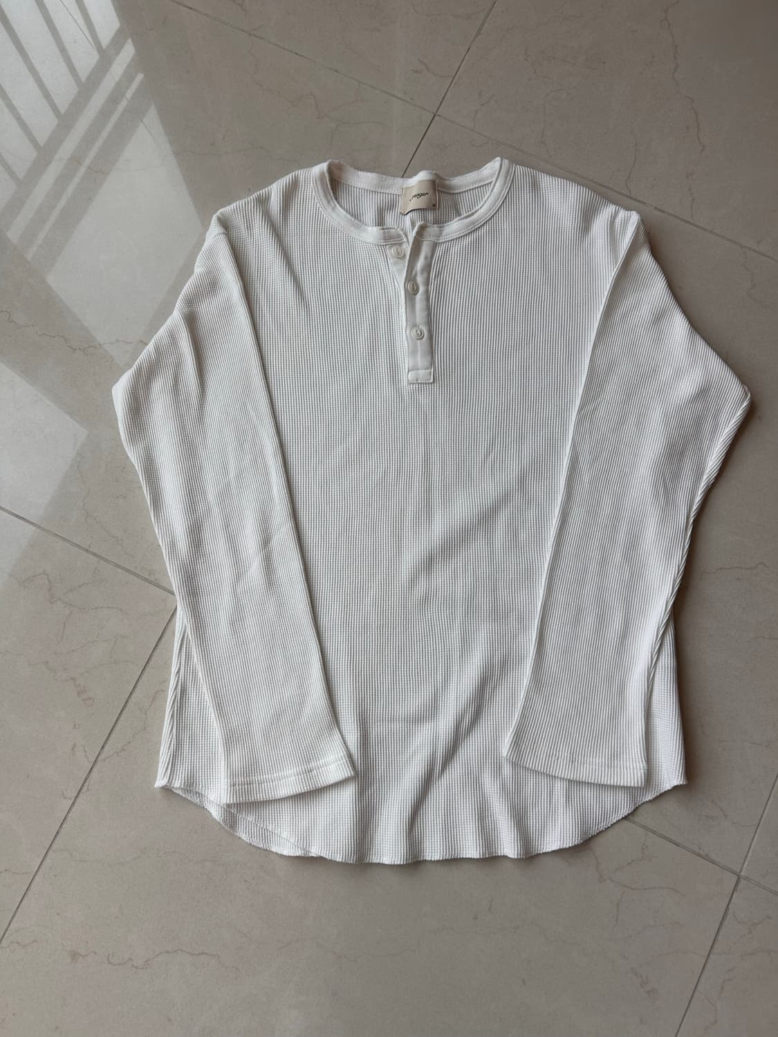 Stranger 스트레인져 헨리넥 코튼 긴팔티셔츠 상품이미지6