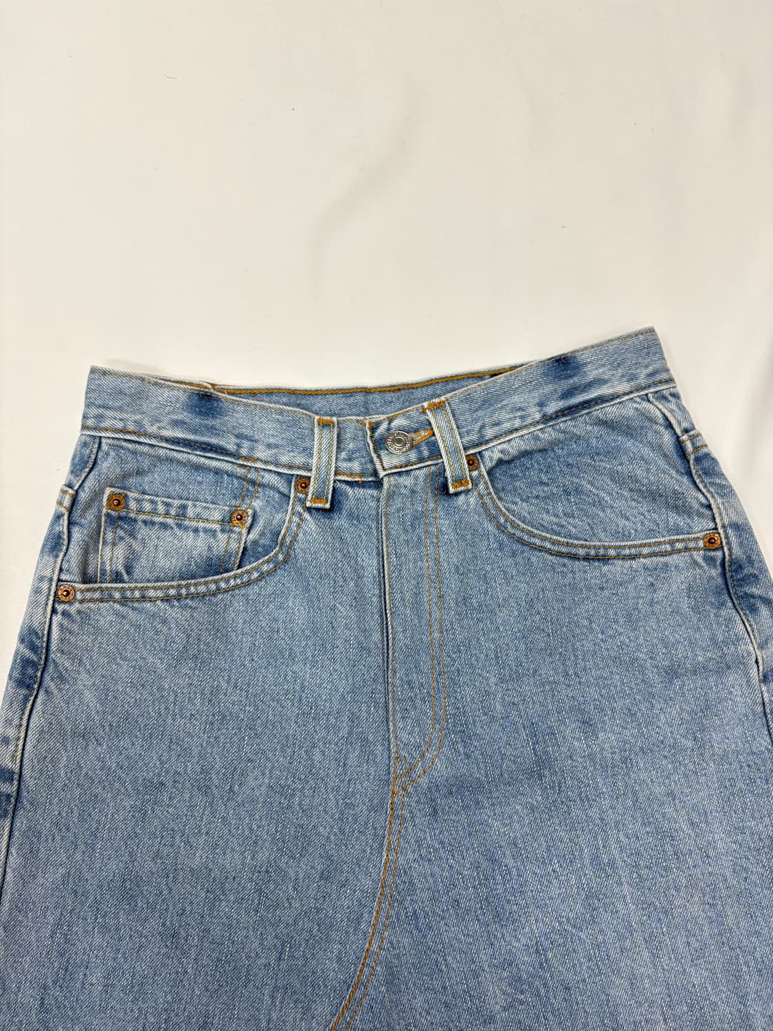 리바이스 빈티지 커스텀 데님 스커트 상품이미지6