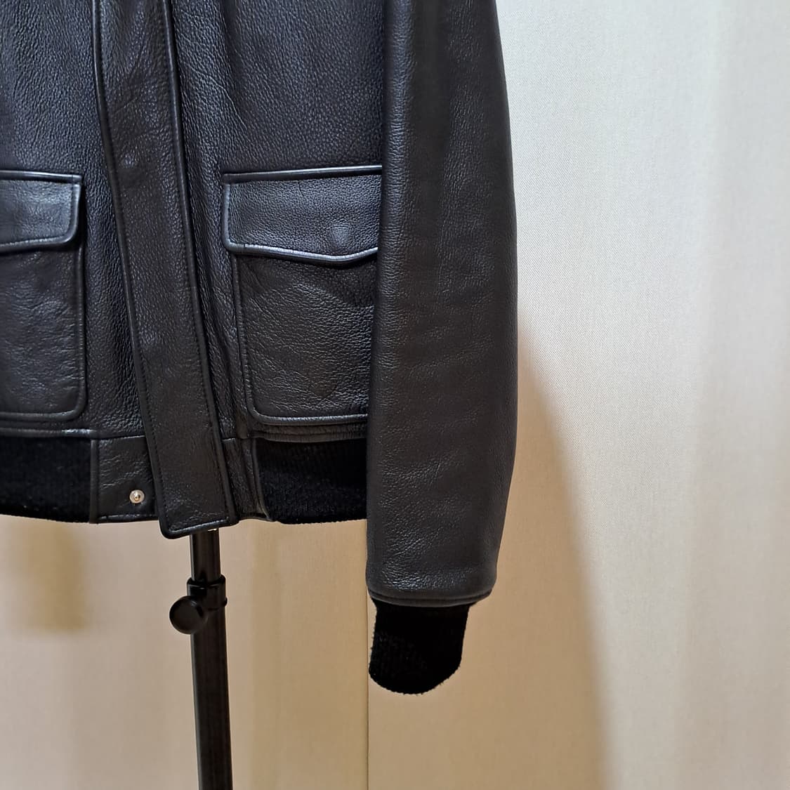 (택포) 비바스튜디오 A-2 가죽 자켓 S B34 상품이미지4