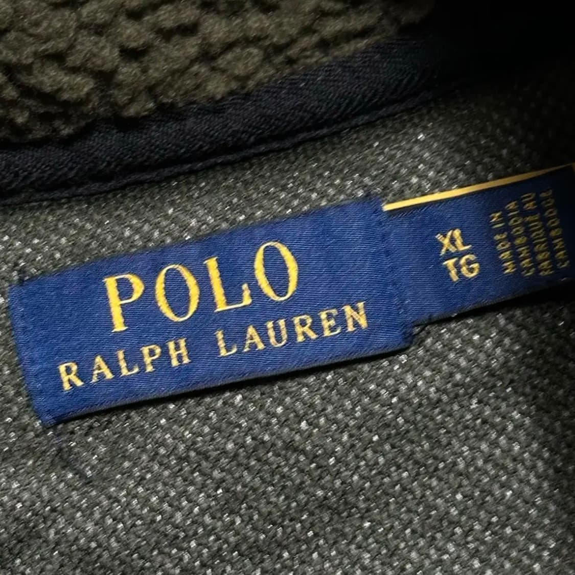 폴로랄프로렌 화이트 포니 플리스 집업 자켓 상품이미지4