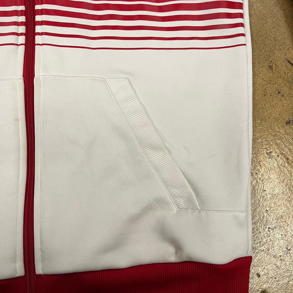 [정품/S] 아디다스 바이에른 뮌헨 트랙탑 져지 레드 b14 상품이미지8