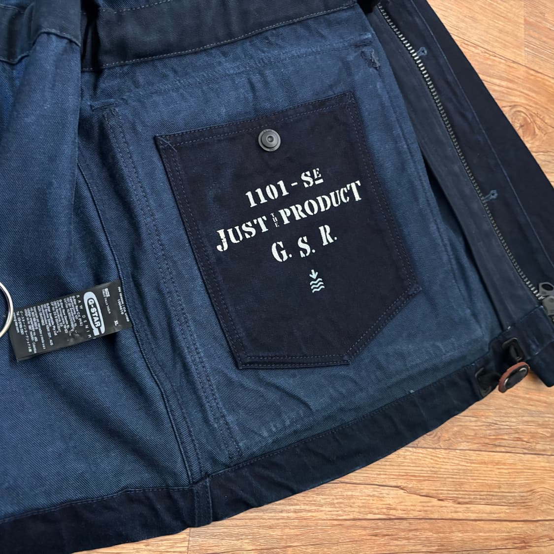 새제품급 XL 지스타 RAW 자켓 DAVIN 밀리터리 코트 야상 상품이미지4