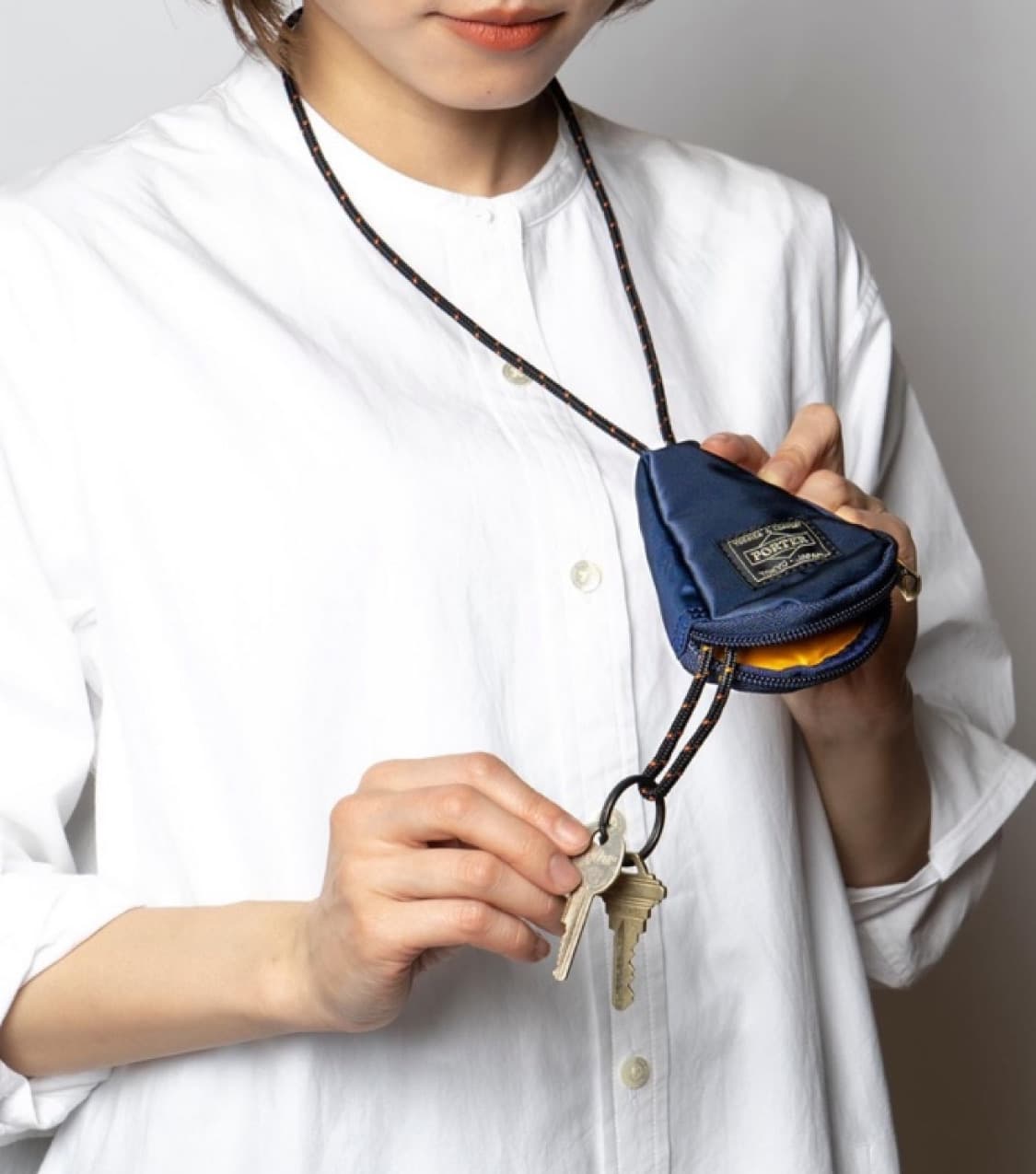 요시다포터 탱커 아이언블루 발매 기념 오피서 키트 파우치 Porter 상품이미지6