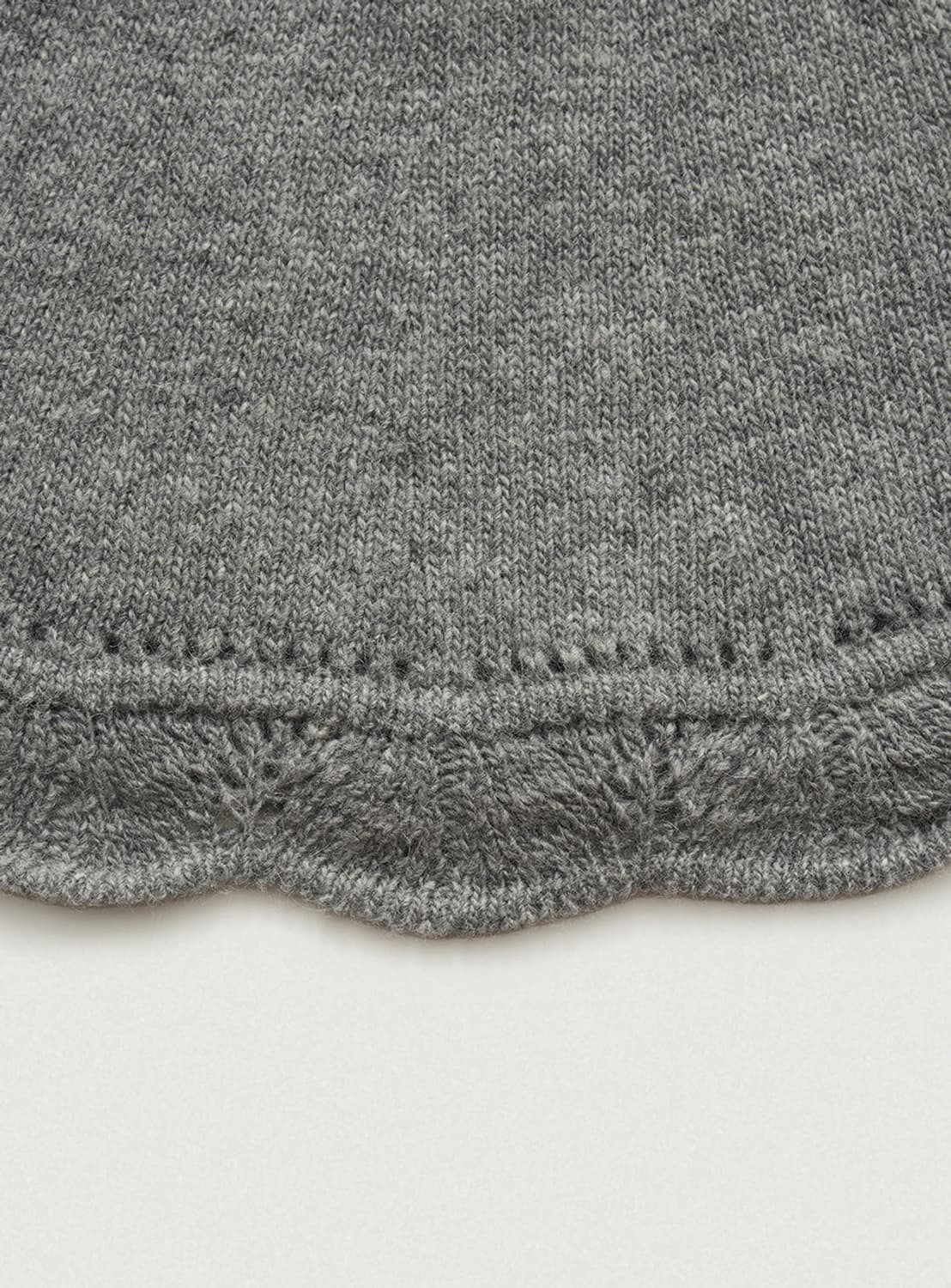 더바넷 클레어 스캘럽 니트 스커트 knit skirt 상품이미지4