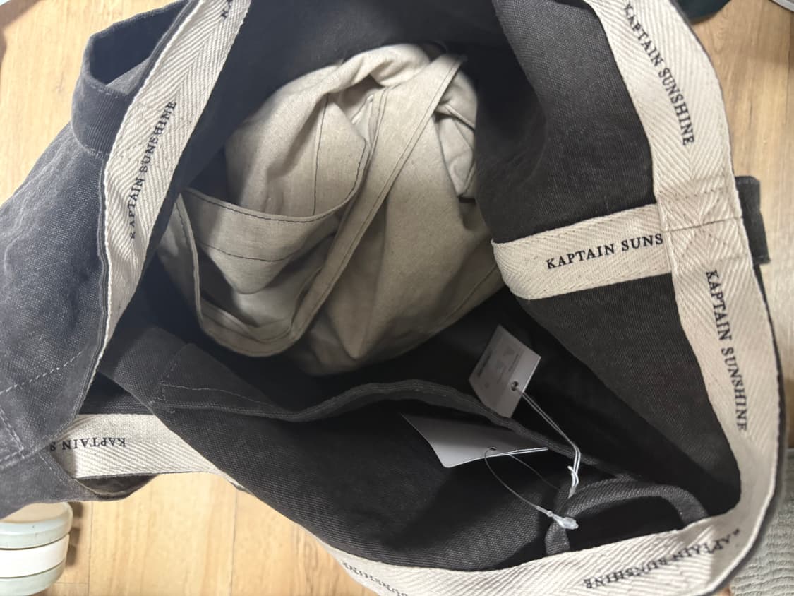 캡틴선샤인 그레이 투웨이 크로스백 토트백 가방 상품이미지4