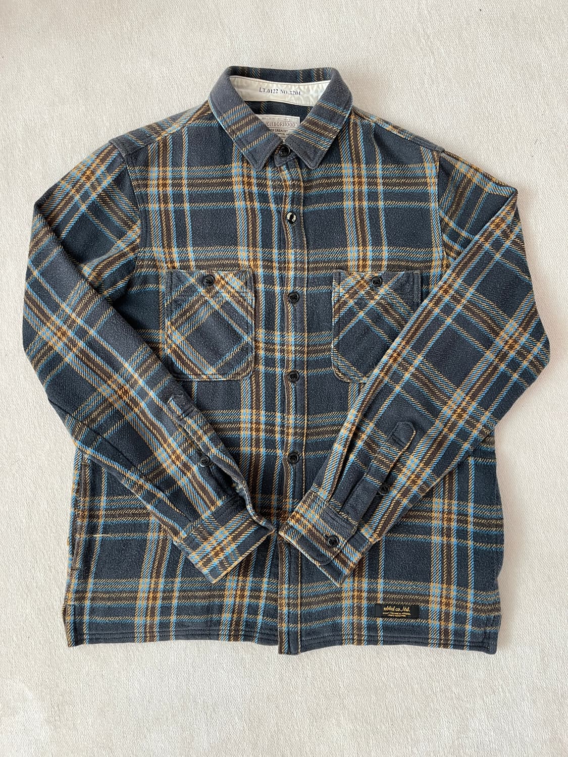 네이버후드 12fw 럼버 셔츠 상품이미지1