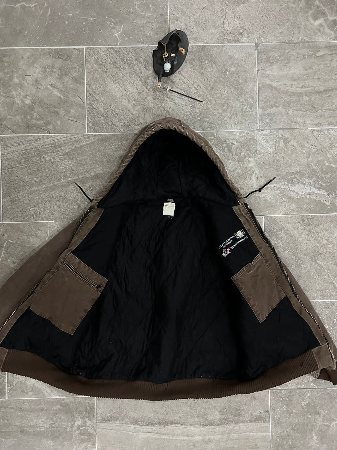 (L)칼하트 덕 액티브 후드자켓 J130 CHT 체스트넛 상품이미지3