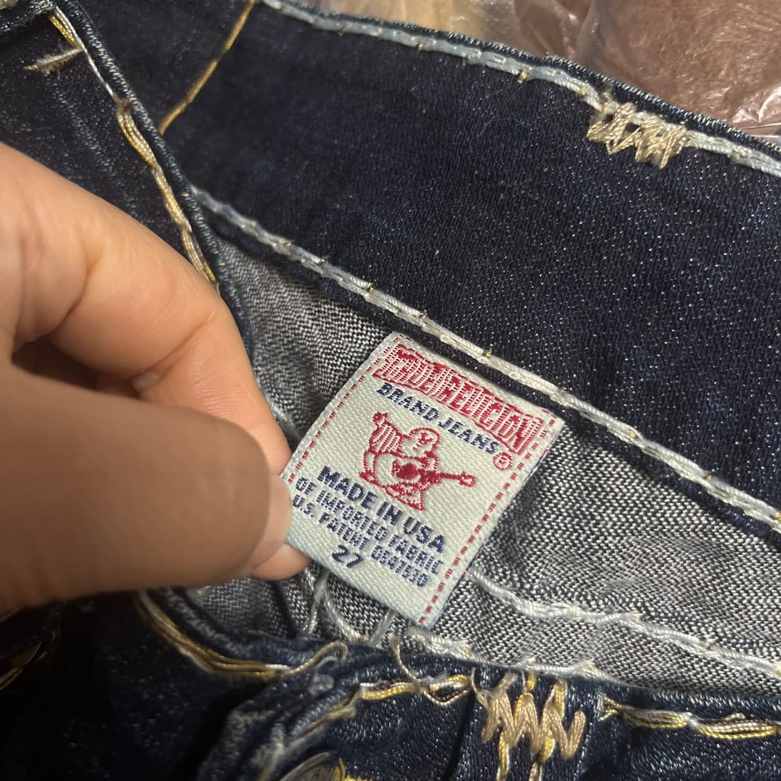 트루릴리젼 부츠컷 데님 청바지 27 상품이미지2