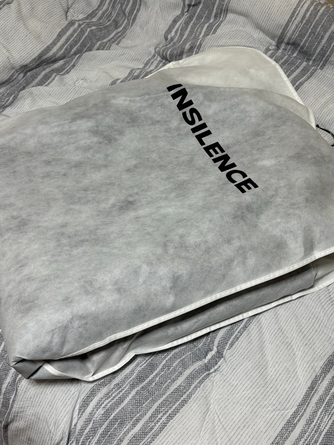 (S) 인사일런스 MTR 캐시미어 더블 코트 블랙 상품이미지2