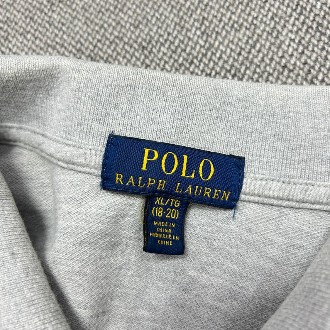 폴로 빅포니 그레이 치프키프 카라티(XL(18-20)) 상품이미지2