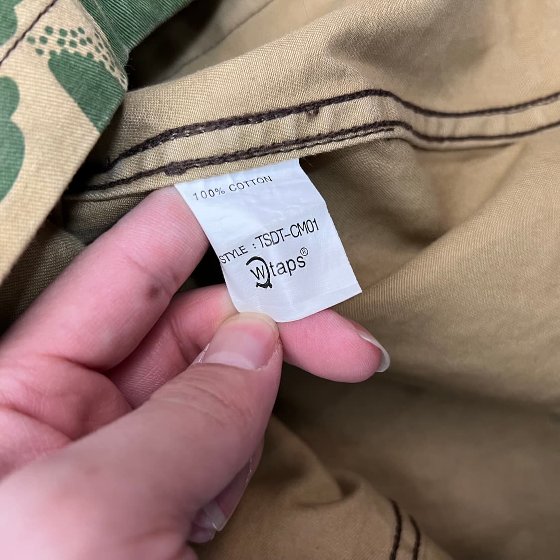 WTAPS 더블탭스 90s OG 카모플라주 밀리터리 필드자켓 상품이미지5