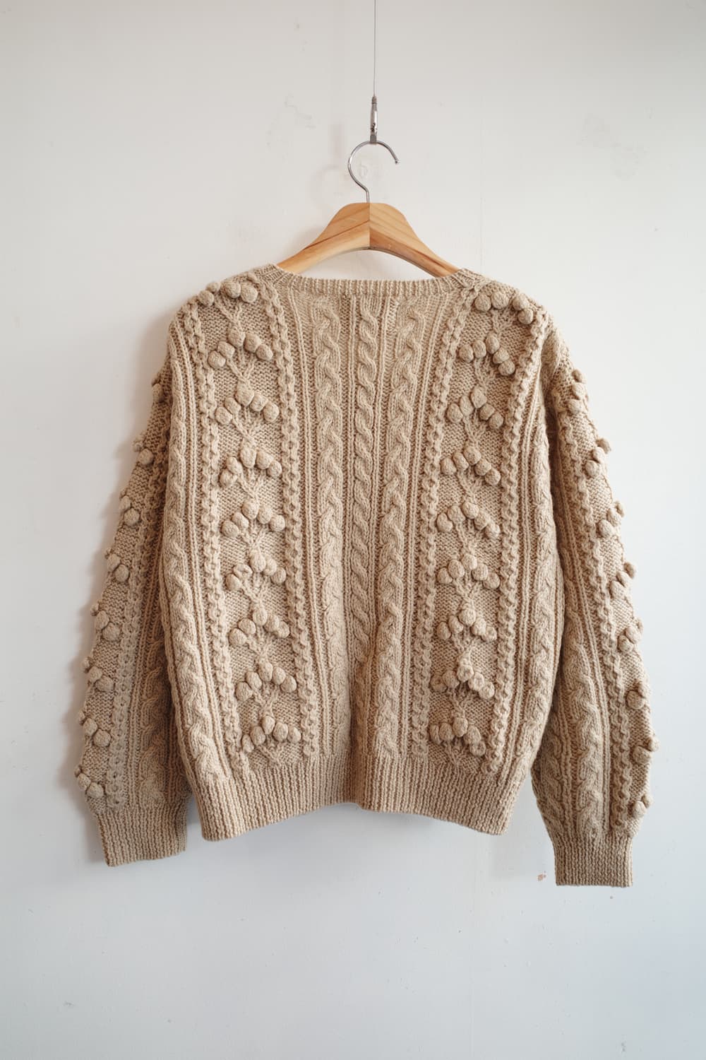 Japan brand 울 케이블 가디건  상품이미지6