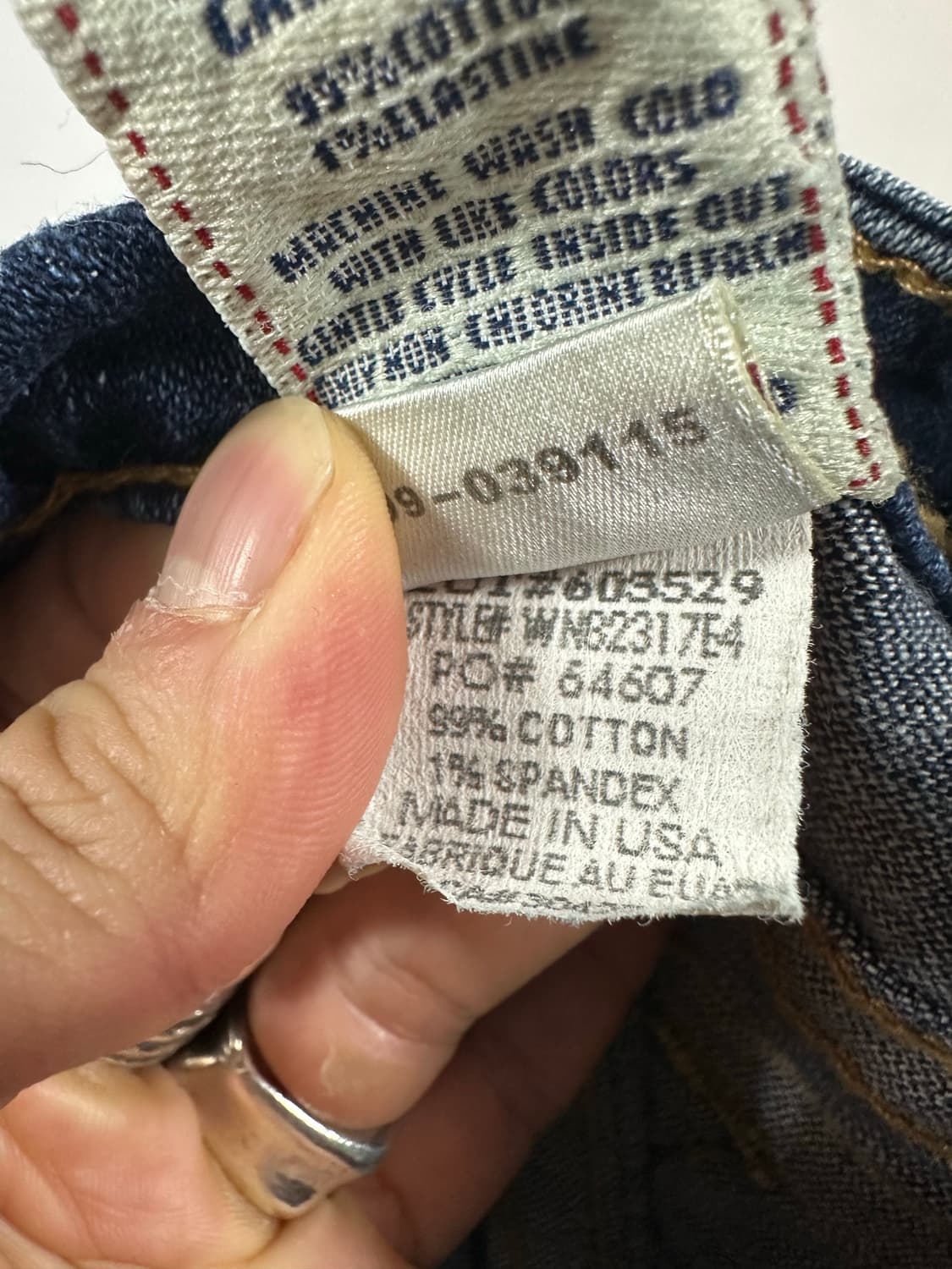 트루릴리전 부츠컷 데님 팬츠 상품이미지4