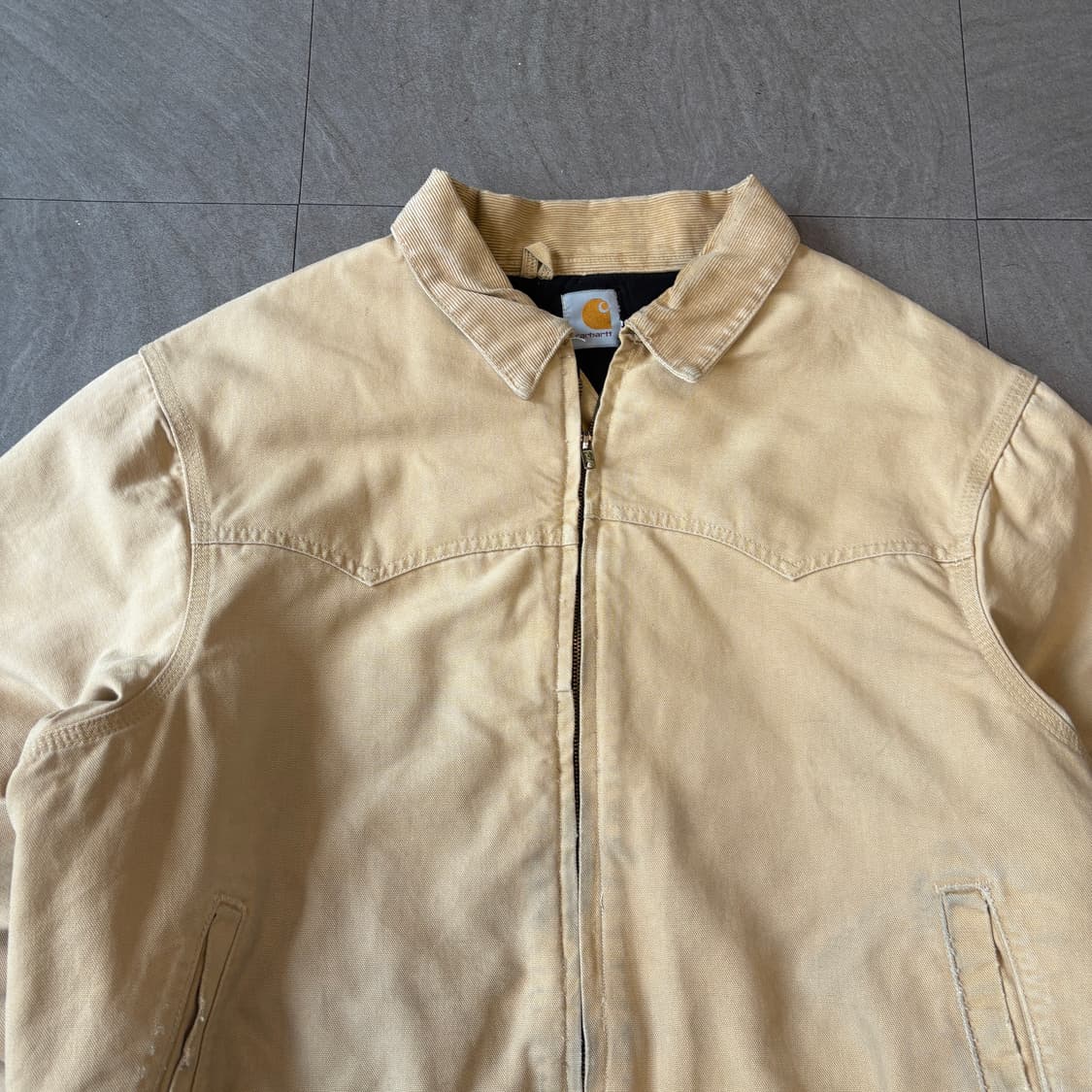 칼하트 정품 베이지 산타페 자켓 상품이미지2