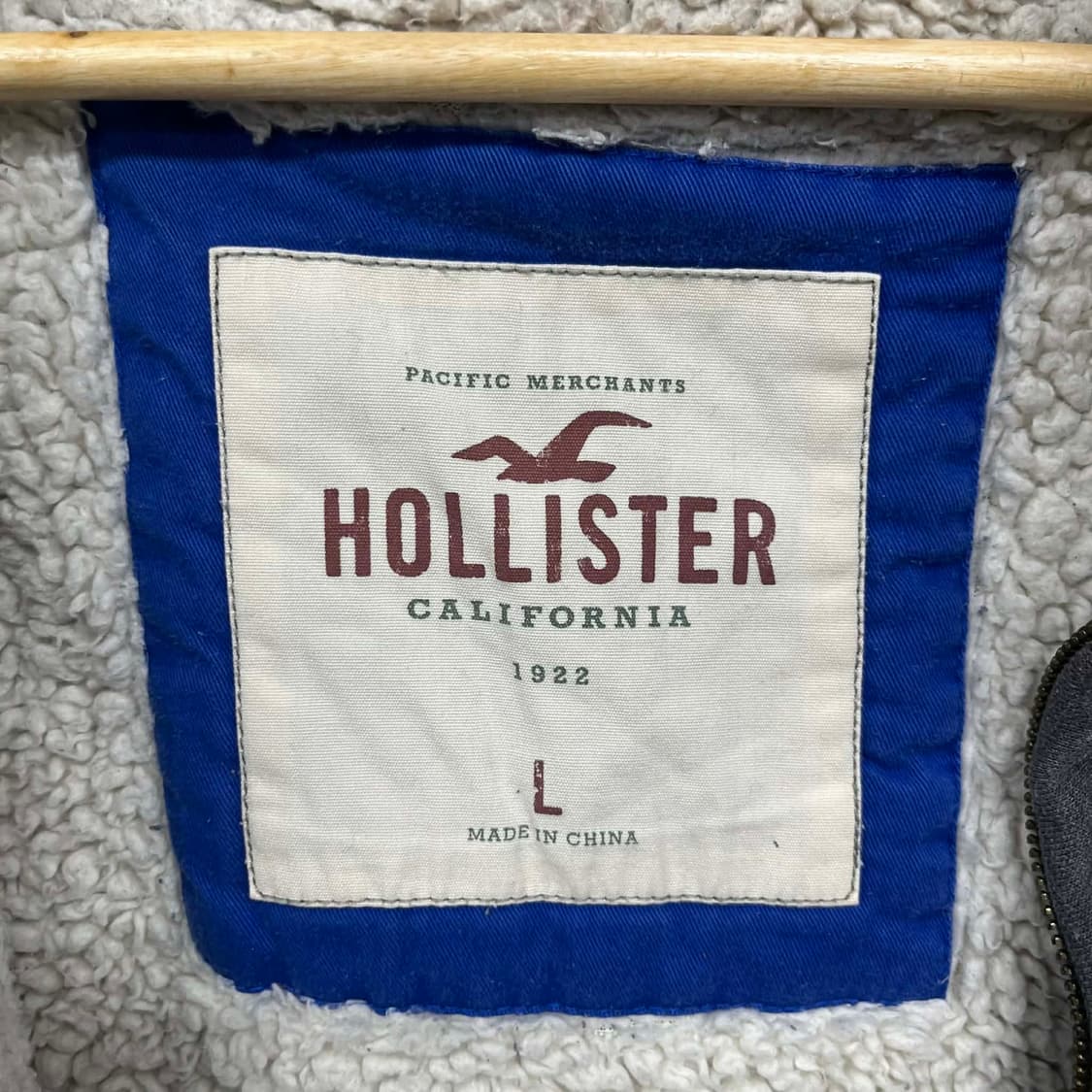 홀리스터 y2k 그레이 폭닥 양털 스웻 후드집업 희귀져지(L) 상품이미지6