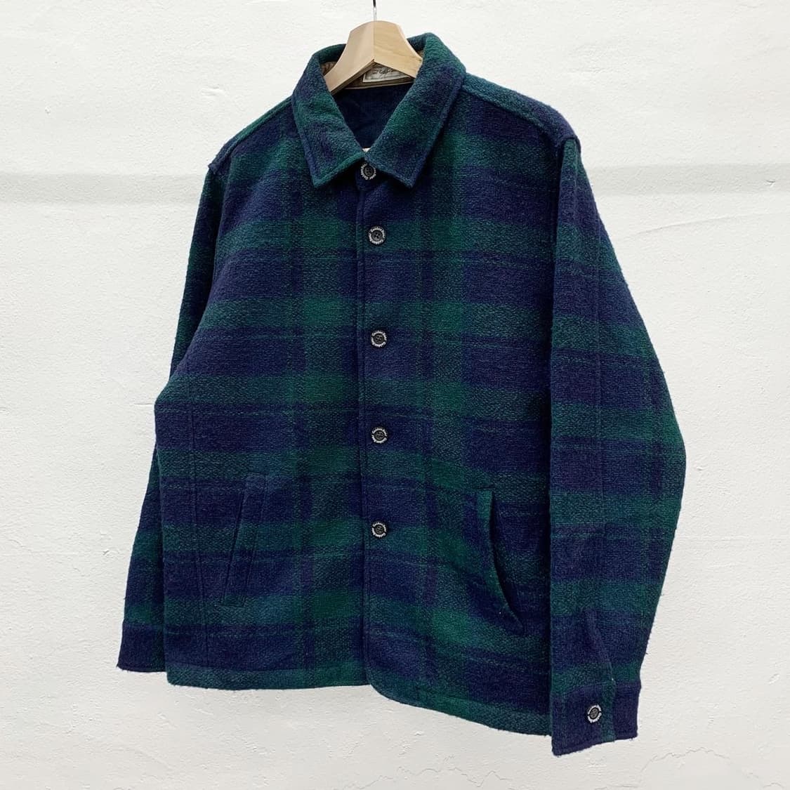 골든베어 블랙와치 폴리쉘 자켓 상품이미지1