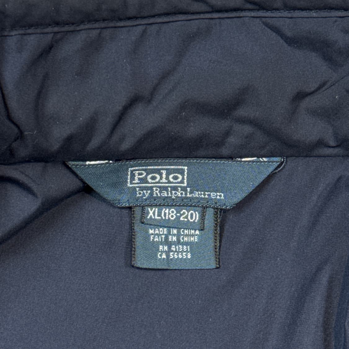 M) 폴로 랄프로렌 클래식 다이아몬드 네이비 퀼팅 자켓 상품이미지8