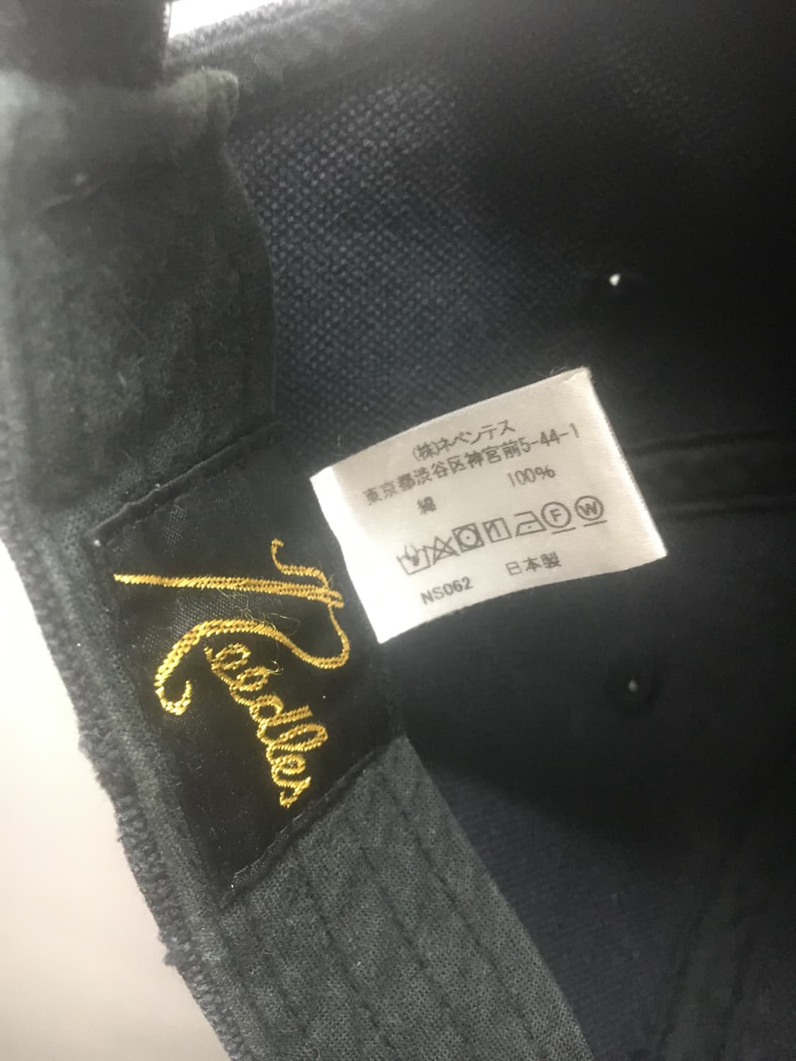 니들스 모자 16온즈 코튼 캔버스 워커스 캡 블랙 상품이미지3