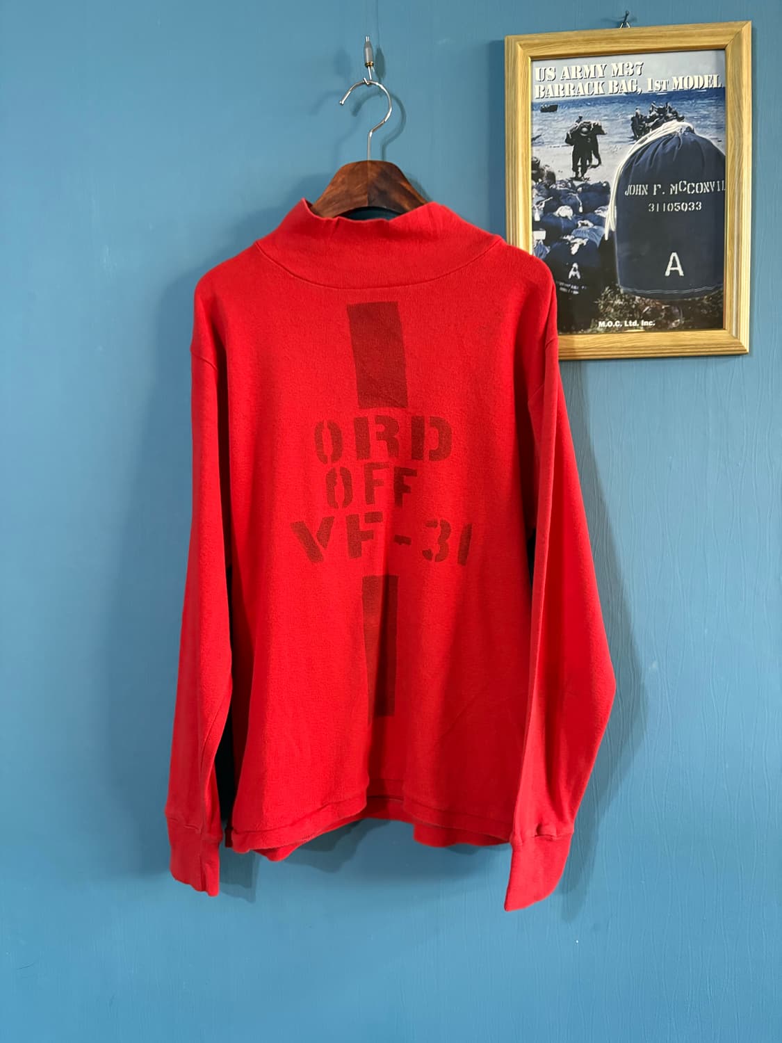 70‘s USN Deck Jersey Sleeve  상품이미지1