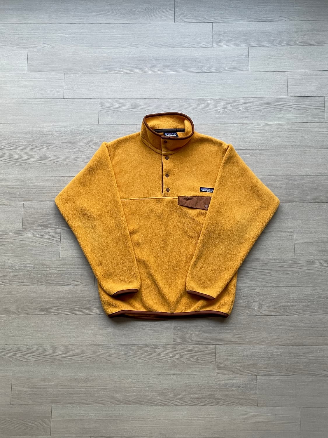 파타고니아 신칠라 옐로우 브라운 rare 빈티지 상품이미지1