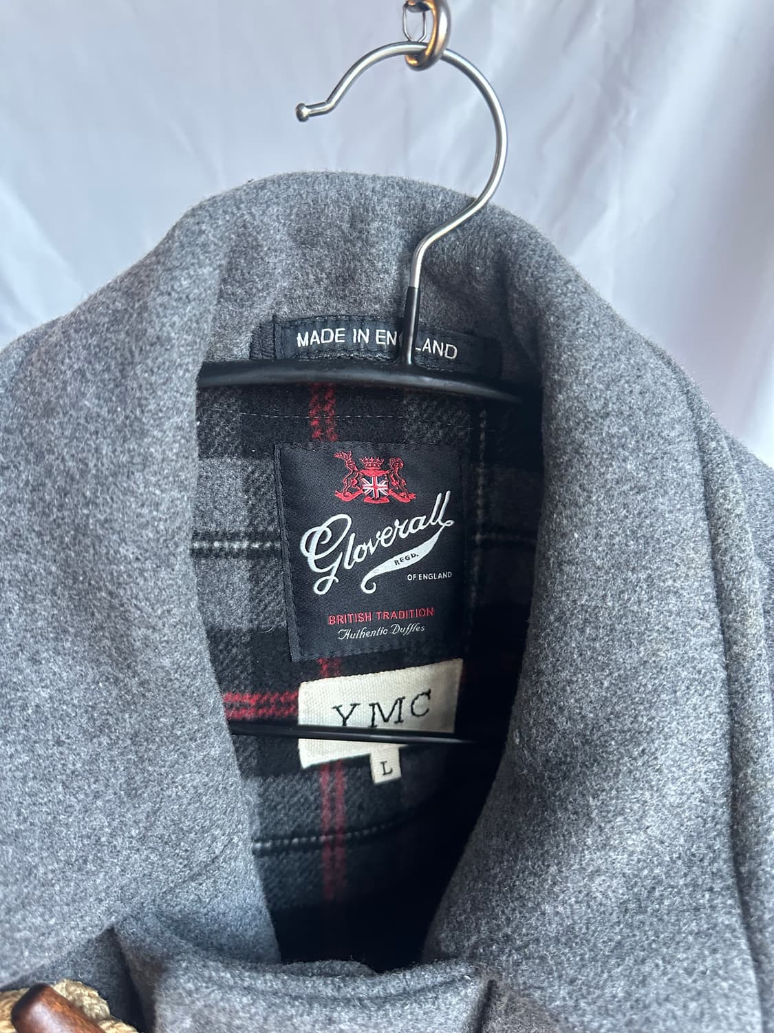 Ymc 레더 패치 사이드 더플 울코트 상품이미지3