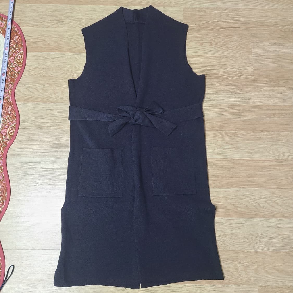 여성 롱 베스트 가디건 상품이미지1