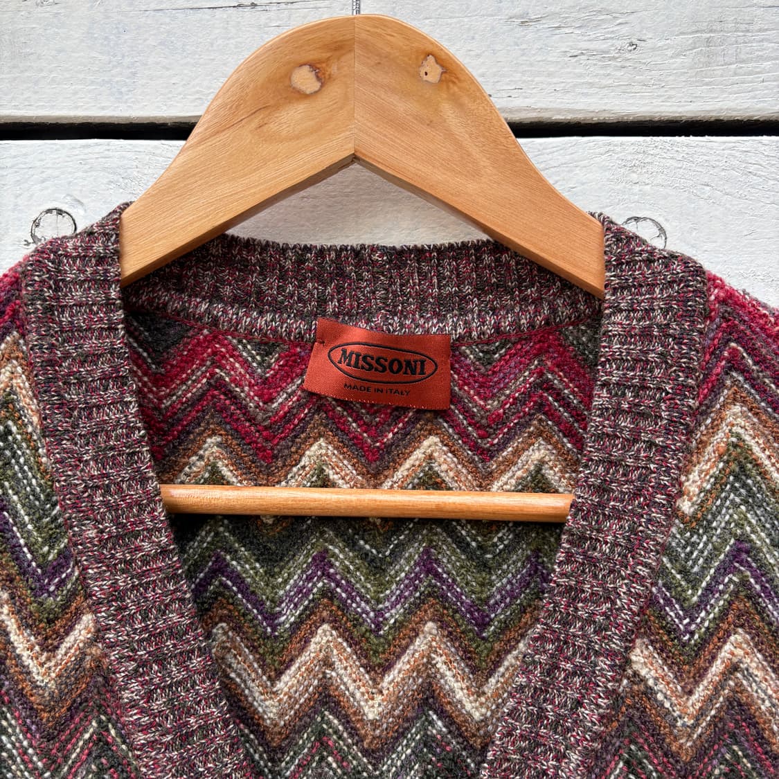 Missoni 미쏘니 니트 조끼 가디건 상품이미지3