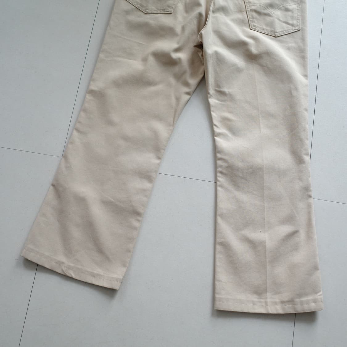 80년대 MADE IN USA 리바이스 516 탈론지퍼 캔버스 코튼 팬츠 상품이미지9