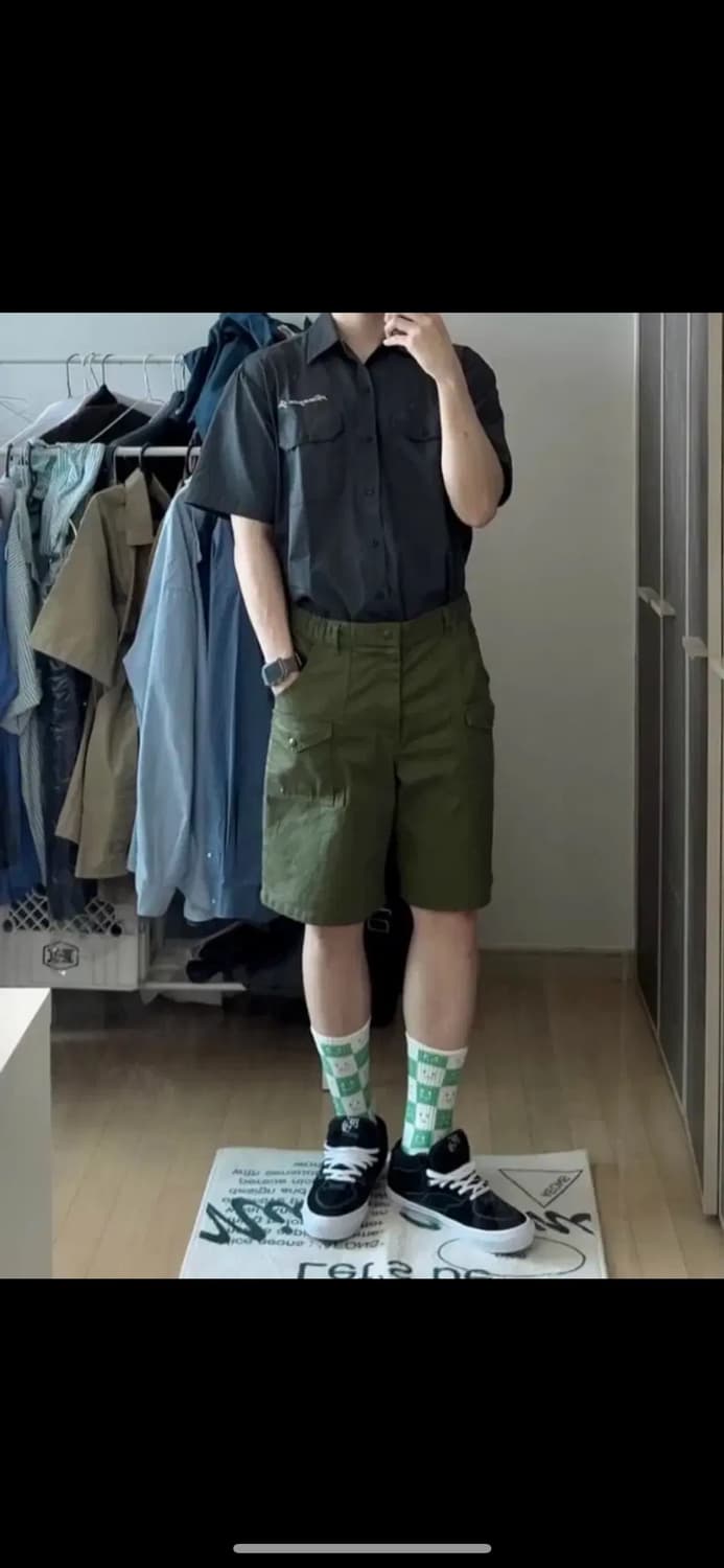 [Japan vintage] USA made 90s 아미 쇼츠 팬츠 상품이미지1