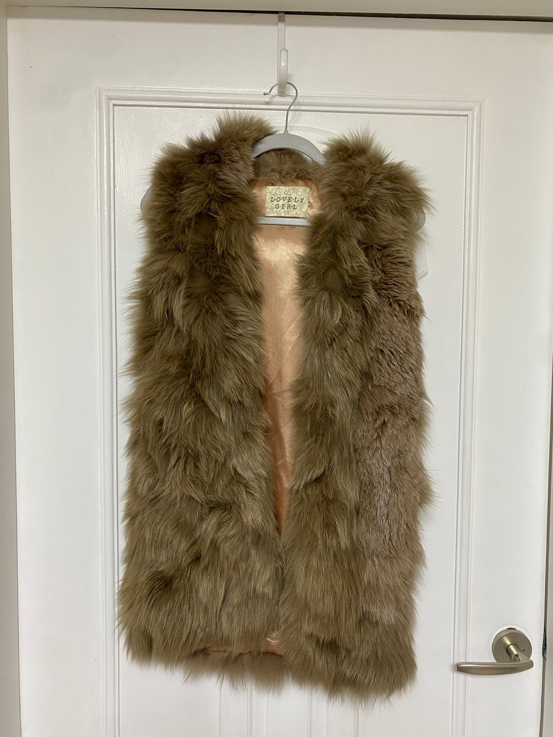 갸루girl st 퍼 조끼 상품이미지1